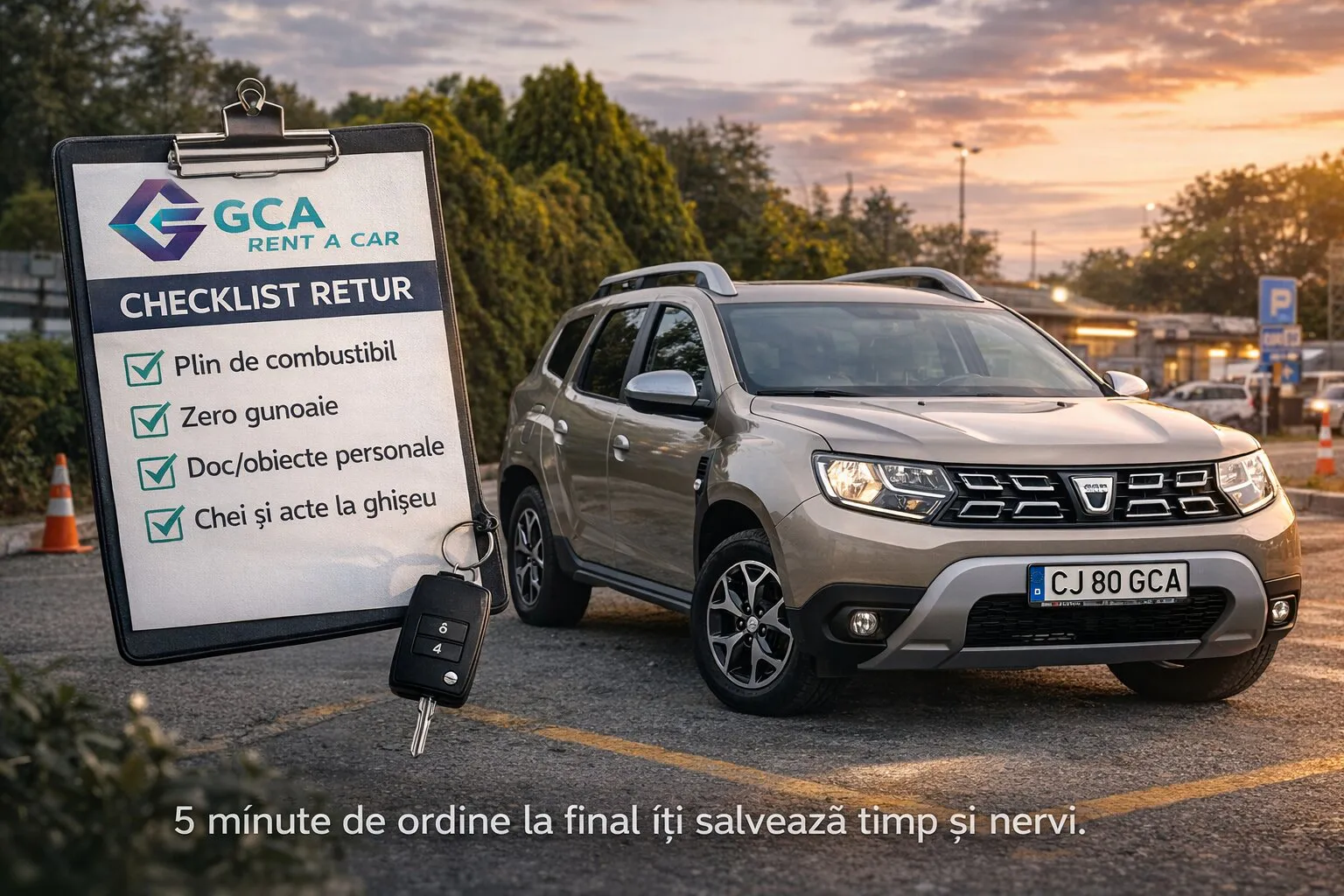 Un retur simplu inseamna putina ordine la final si cateva verificari care te scutesc de nervi inutili