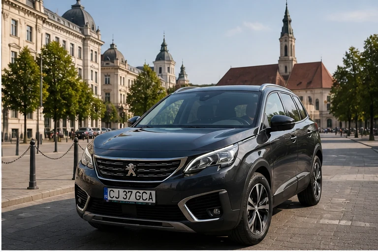 Peugeot GCA intr-un cadru urban din Cluj